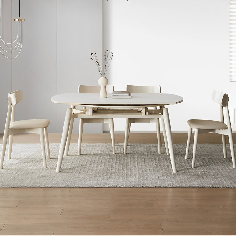 Minimal dining best sale table set